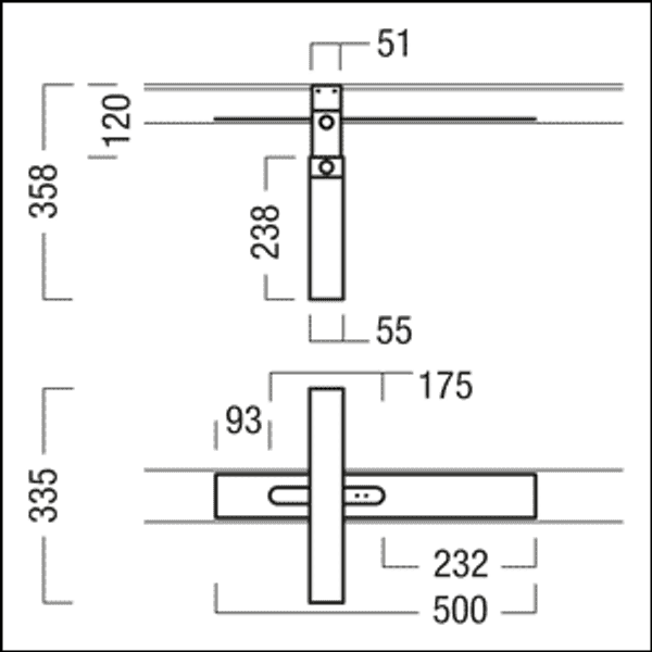 ECOSIGN 160 P TRINOS E1D WH IP65 - Escape sign luminaire image 2