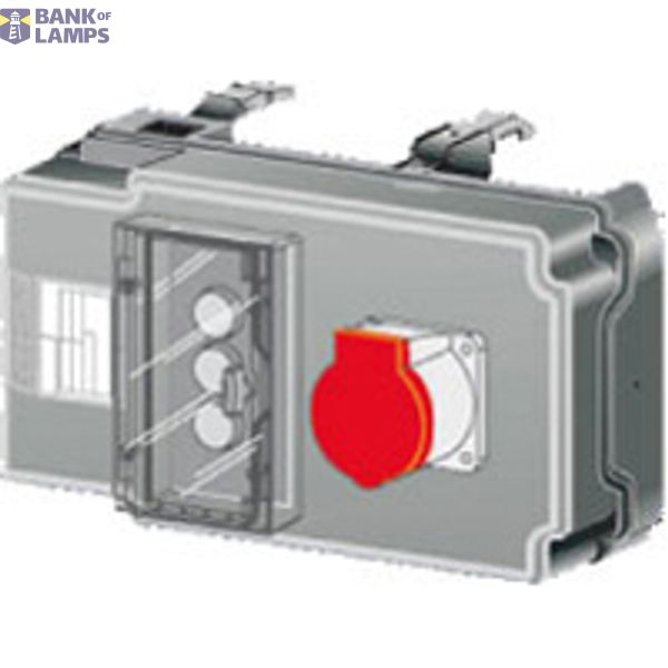 MR tap-off box 16A 1x5P 16A socket image 1