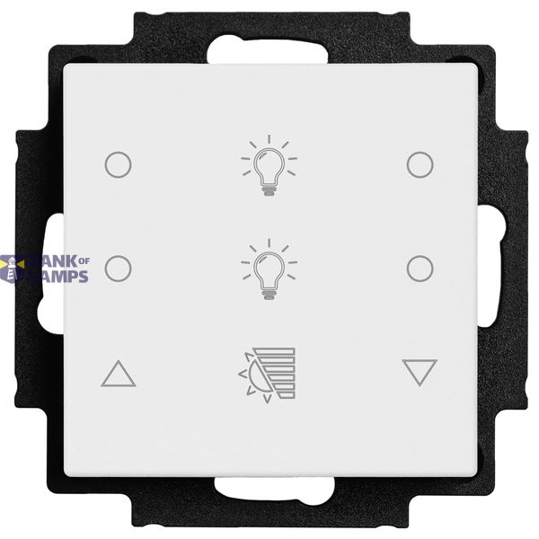 6-key switch, 4xlight, 2xcurtains, in/out, room thermostat image 1