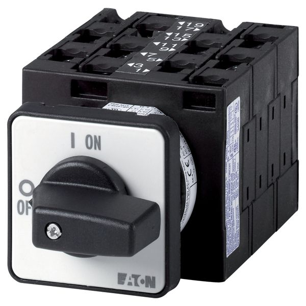 T3-5-8315/E Step switches, T3, 32 A, flush mounting, 5 contact unit(s), Contacts: 9, 45 °, maintained, With 0 (Off) position, 0-3, Design number 8315 image 2