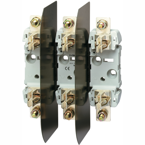 Multipolar fuse base for fuses with a striker T1 3P 250A image 1