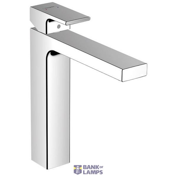 Vernis Shape 190 sink mixer, with pop-up, chrome image 1