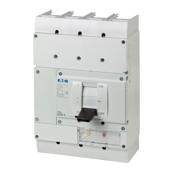 NZMH4-4-AE1250/800 Circuit-breaker, 4p, 1250A, 800A in 4th pole image 2