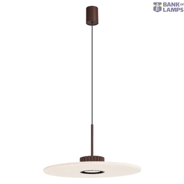 Pendant lamp OVO 1 brązowa/beżowa filc Gx53 image 1