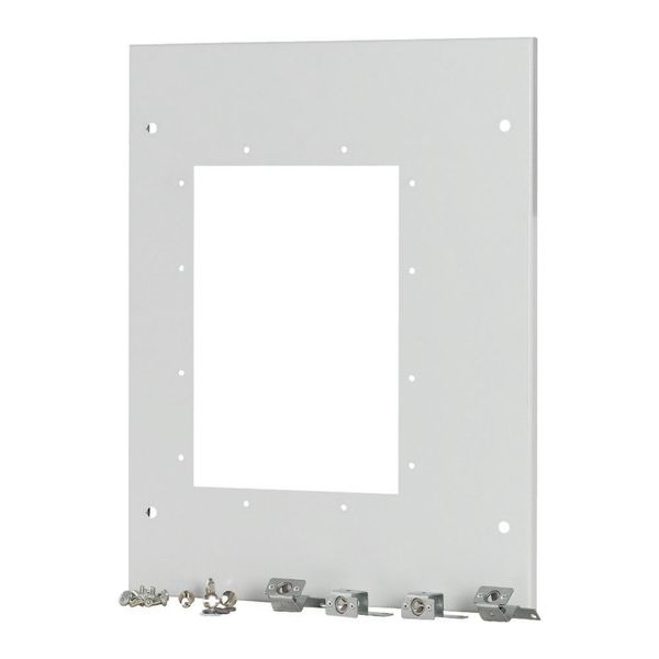 XTMPIX16WC-H550W425 Front cover for IZMX16, withdrawable, HxW=550x425mm, grey image 5
