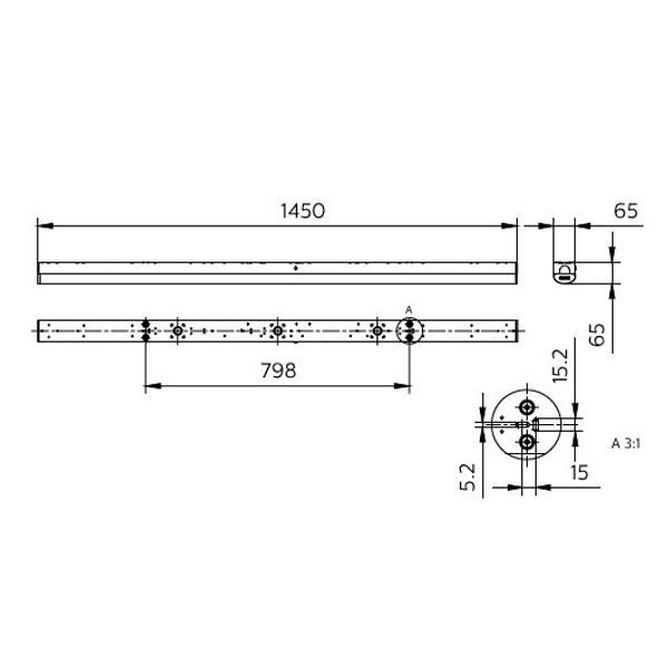 BN126C LED80S/830_40 PSD L1500 image 2