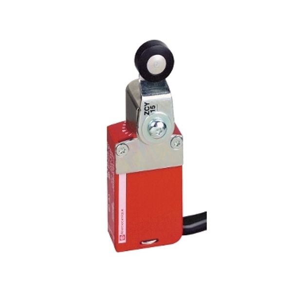 Buton ciuperca rosu,blocare mecanica,1NI image 1