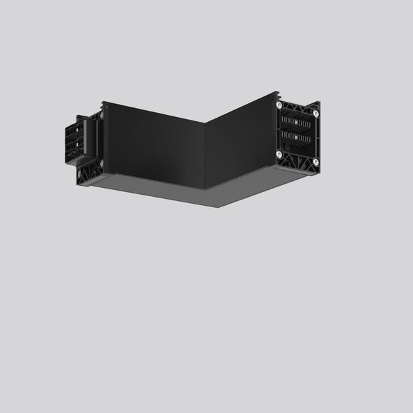 Form connector L 204 B 185 H 76 colour: black 220 - 240 V image 1
