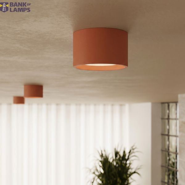 Ceiling lamp MODO 1 red ochre Gx53 image 4