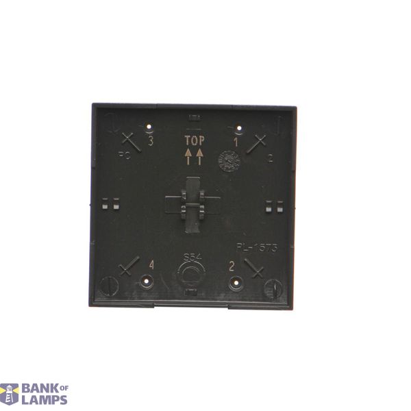 Triple illuminated contact push button, (module), 10AX, quick connection, Bronze matt, metalic image 1
