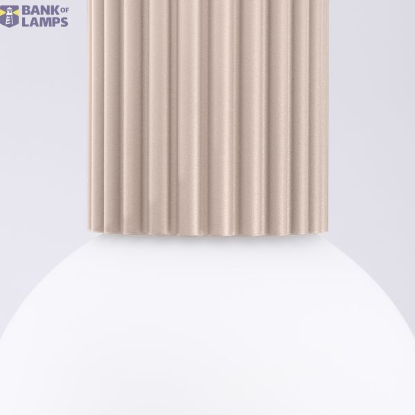 Ceiling lamp HALO taupe image 4