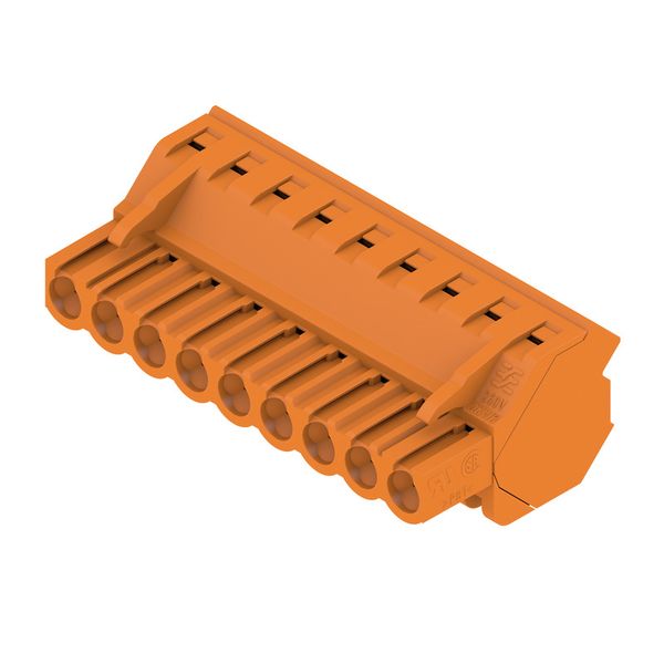 PCB plug-in connector, female plug, 5.08 mm, Number of poles: 9, 225°, Clamping yoke connection, Clamping range, max. : 4 mm², Box image 4