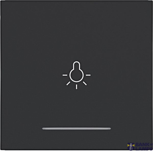 Rocker single with light symbol print, clear lens, A.x/C.x, matte black image 1