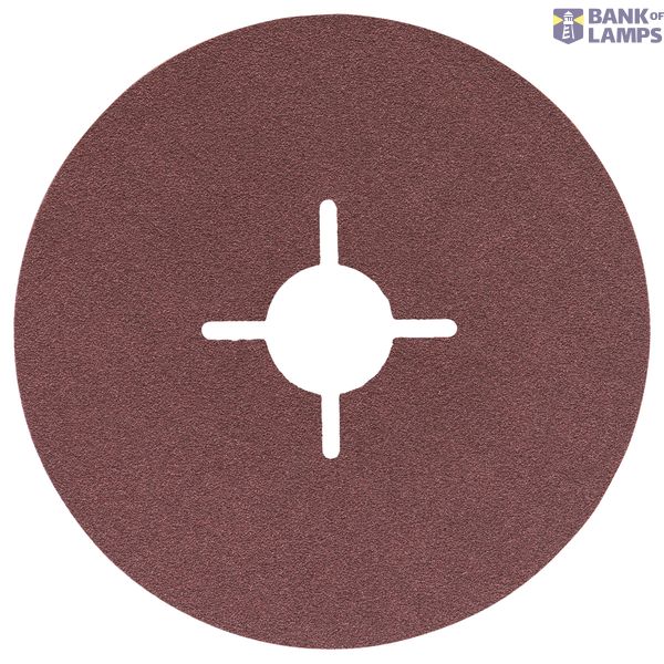 Fibre sanding disc R444, Expert for Metal D= 125 mm; G= 120 image 1