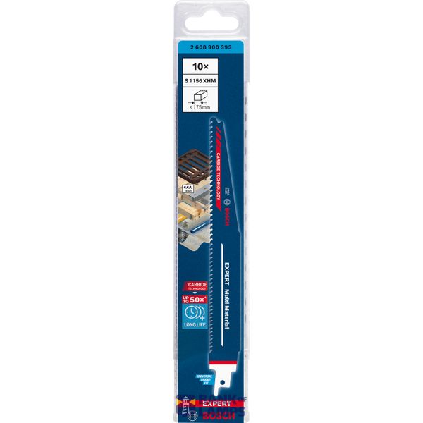 EXPERT ‘Multi Material’ S 1156 XHM Reciprocating Saw Blade 1-pc image 2
