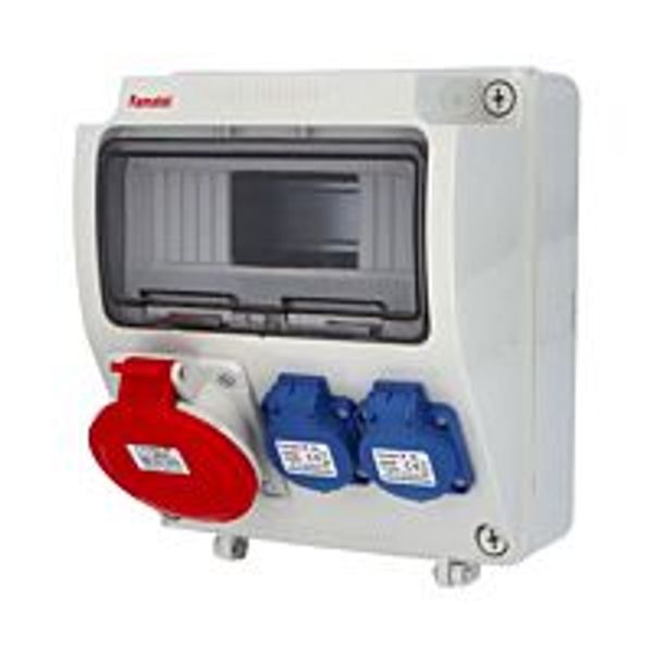 Cabinet ZSF20001000.V/3957 socket IP44 only wired image 1