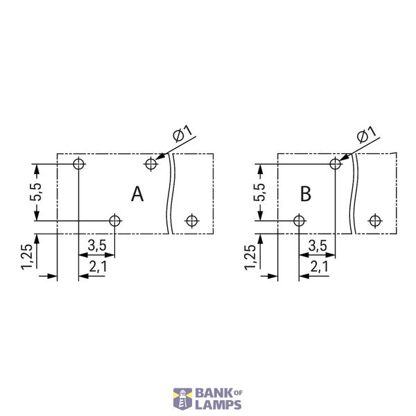 THR PCB terminal block push-button 1.5 mm² black image 4
