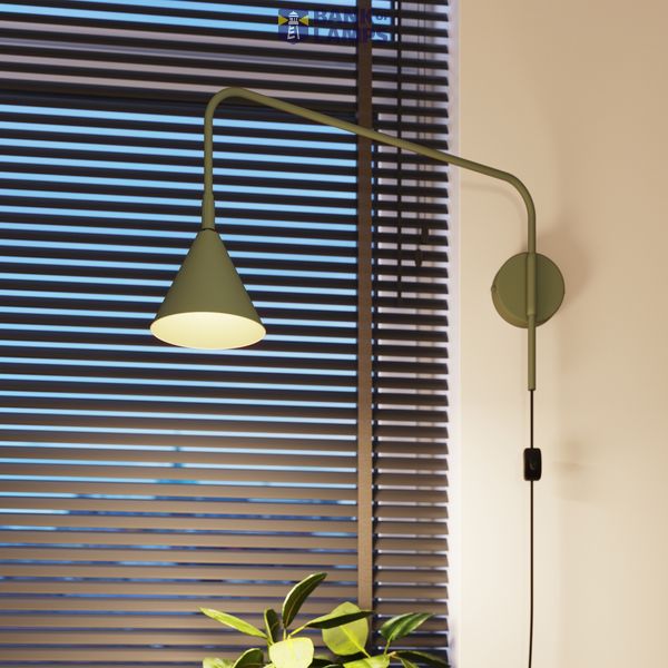 Wall lamp NOX olive green image 7