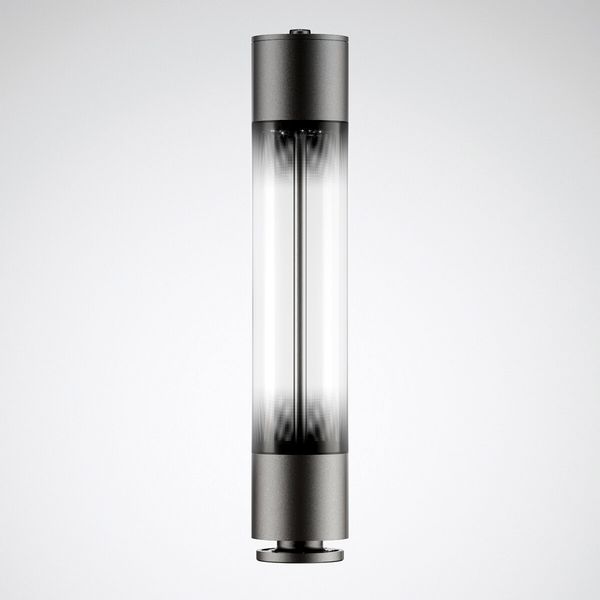Pillar luminaires CS19 CLO (normal) Lens Anthracite ET 23W 2200lm 70 symmetric wide (SB3L) IP65 IK05 5 SDCM image 1