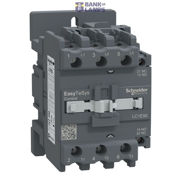 4P EVERLINK CONTACTOR 60A AC1 400VAC image 1
