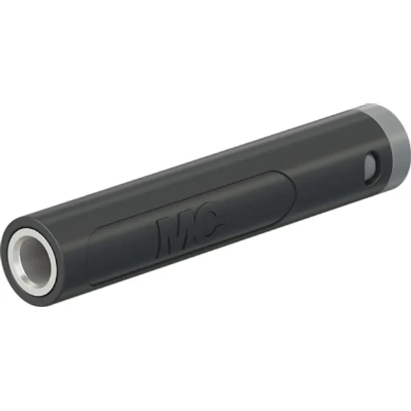 4 mm socket, crimp connection, 1.0 mm², mounting Ø 8 mm, black, 64.2062-21 image 1