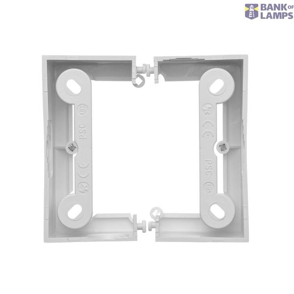 IP44 triple frame, beige image 1