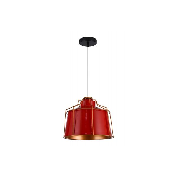 Ceiling fixture GOA , 3536,AC220-240V,50/60Hz,1*E27, IP20, Diameter 32 CM,single, red image 1