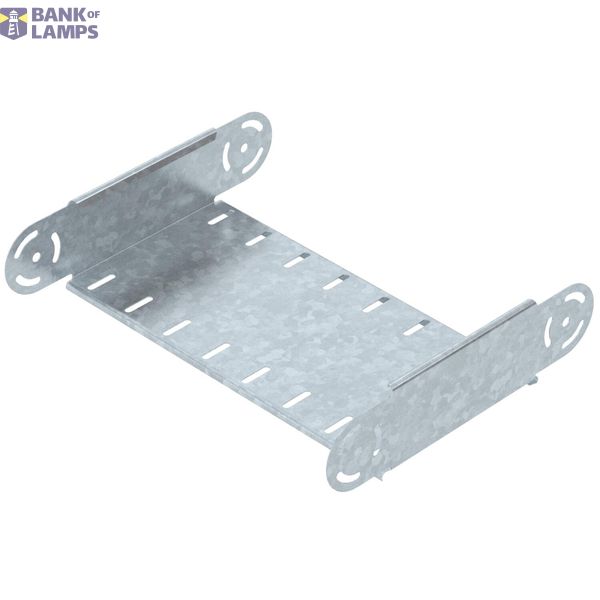 Adjustable bend element vertical 85x400 Steel Hot-dip galvanised zinc image 1