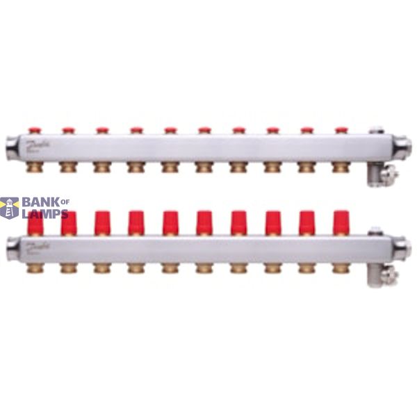Manifold SSM, STAINLESS STEEL, Number of heating manifold connections [loops] [Max]: 10, 10 bar image 1