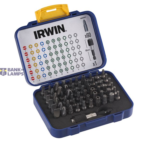 Bit set 61X 25mm with bit holder image 1
