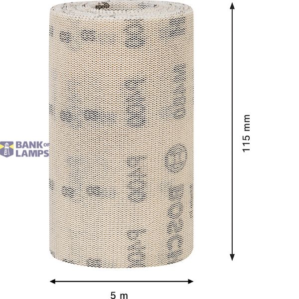 EXPERT M480 Sanding Net Roll 115 mm, 5 m, G 400 image 3