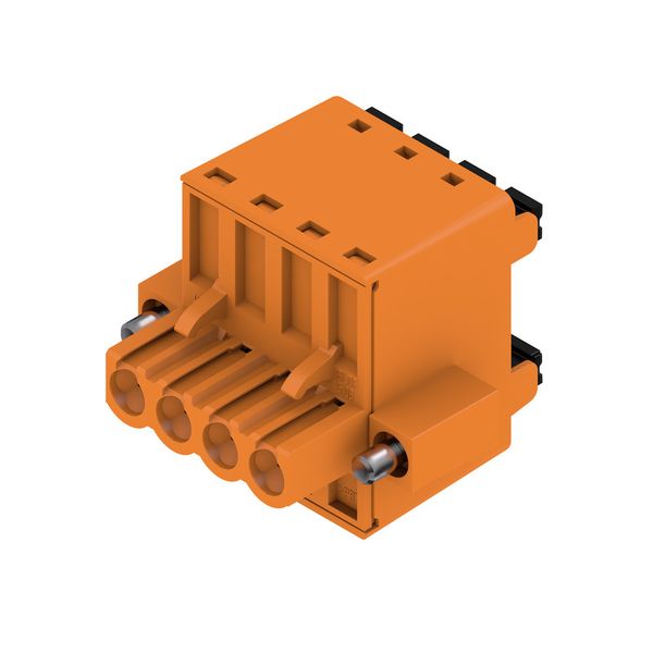 PCB plug-in connector, female plug, 5.08 mm, Number of poles: 4, 180°, PUSH IN with actuator, Clamping range, max. : 3.31 mm², Box image 3
