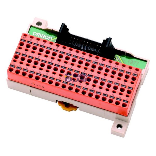 Terminal block, MIL20 socket, 20 point input, screwless connections XW2F0001C image 2