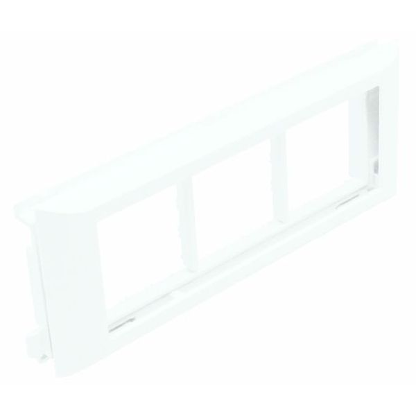 Q45 ADAPTER TRUNKINGS W/60MM COV-6 MOD WHITE image 1