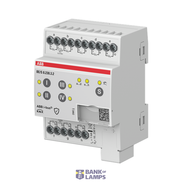 Binary Input, 8-fold, 10-230 V, MDRC  Manual Operation, MDRC image 3