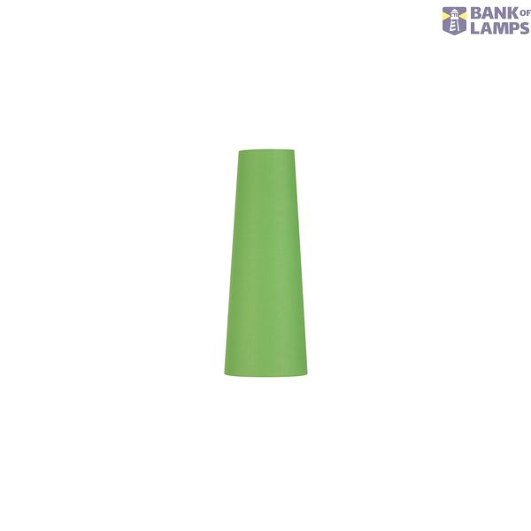 FENDA, lamp shade, conical, green, /H 15/40 cm image 1