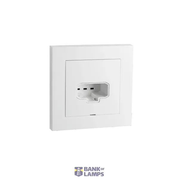 DCL WALL OUTLET WHITE 6-PACK image 1