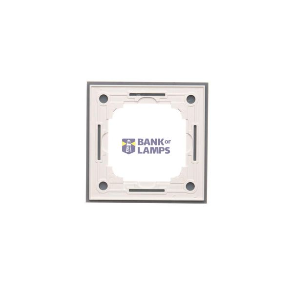 Quintuple frame, metal, inox nero image 1