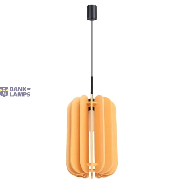 Pendant lamp MULA 27 yellow image 1
