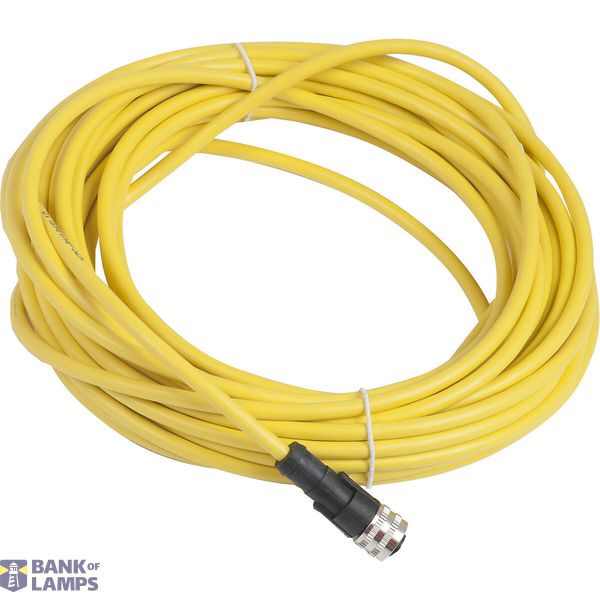 PRE WIRED CONNECT M12 4 PIN ELBOWED FEM 1,2M PUR CABLE SPECIFIC CABLE  image 1