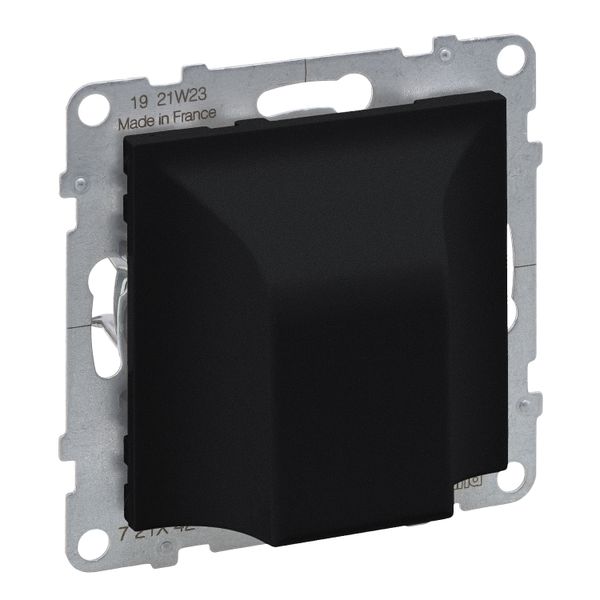 CABLE OUTLET  IP21  BLACK image 1