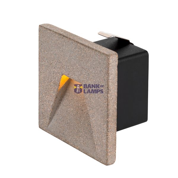 CONCRETO EL, recessed wall light grey, 3.2W, 45lm, 3000K image 3