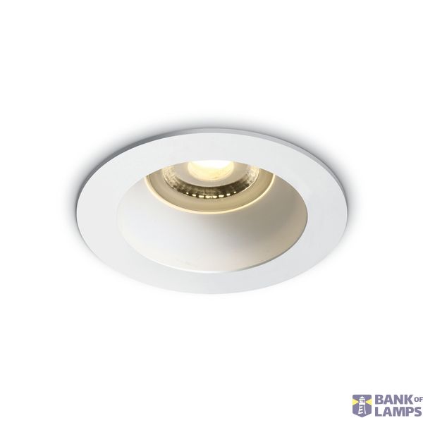 WHITE GU10 10W WHITE REFLECTOR DARK LIGHT image 1