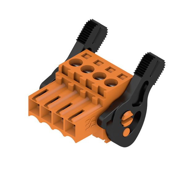 PCB plug-in connector, female plug, 3.50 mm, Number of poles: 4, 180°, Clamping yoke connection, Clamping range, max. : 1.5 mm², Box image 2