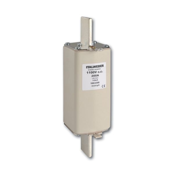 NH3 gPV 350A 1100Vdc fuses image 1