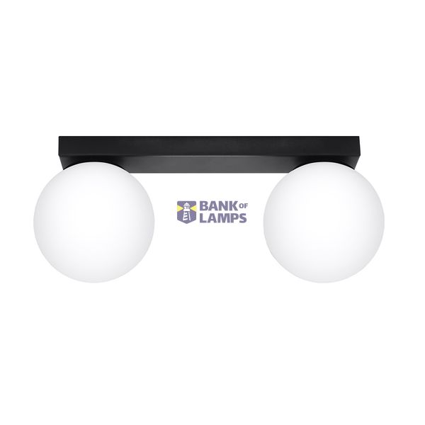 SOLLUX - Ceiling lamp YOLI 2 black SL.1152 : G9, 2x12W LED image 2