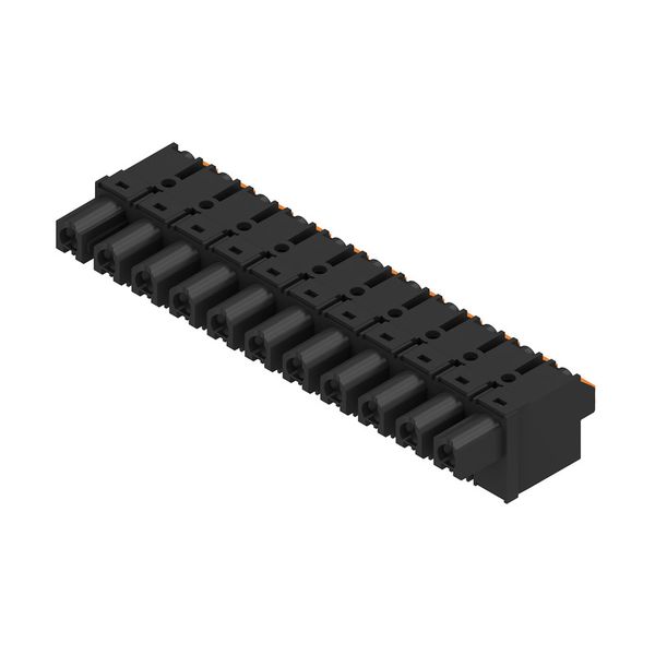 PCB plug-in connector, female plug, 7.62 mm, Number of poles: 11, 180°, PUSH IN with actuator, Clamping range, max. : 2.5 mm², Box image 2