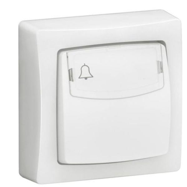 PROJECTED LABEL HOLDER PUSH BUTTON image 1