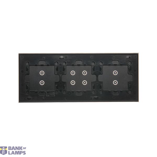 Two-way switch, (Mechanism), 16AX, black image 1