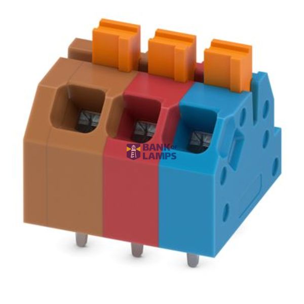 SPTAF 1/ 3-3,5-EL MC:BN/RD/BU - PCB terminal block image 1